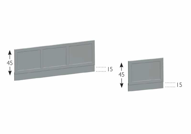 Provence Front and End Bath Panels