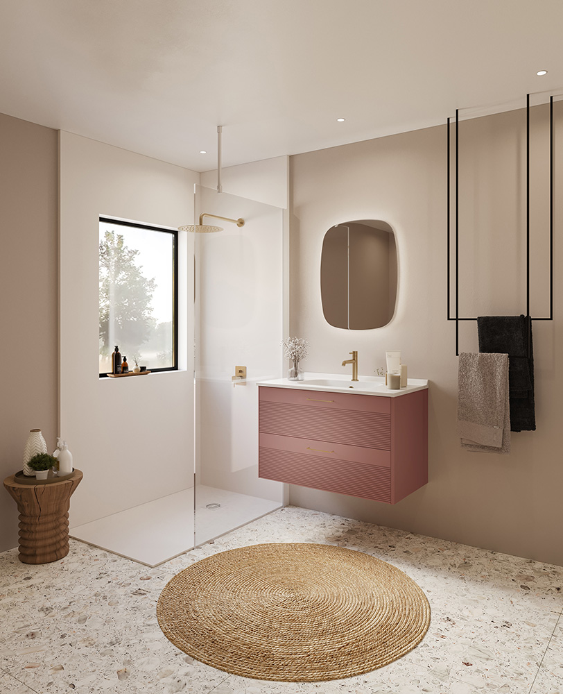 IMAE Modular Bathroom Furniture Sumiko Handle Ambiance Bain