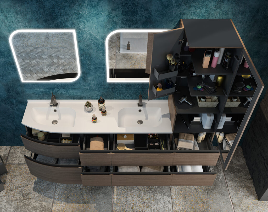 Aviso Modular Bathroom Furniture Collection