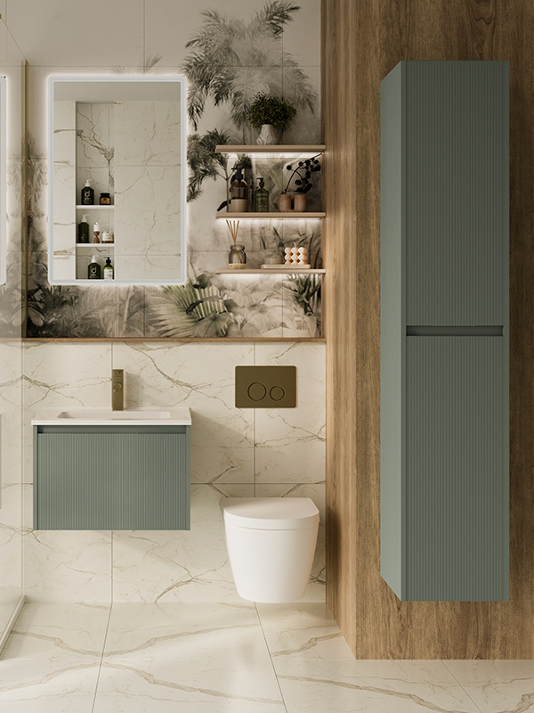 Ambiance Bain Boss Fluted Modular Bathroom Furniture