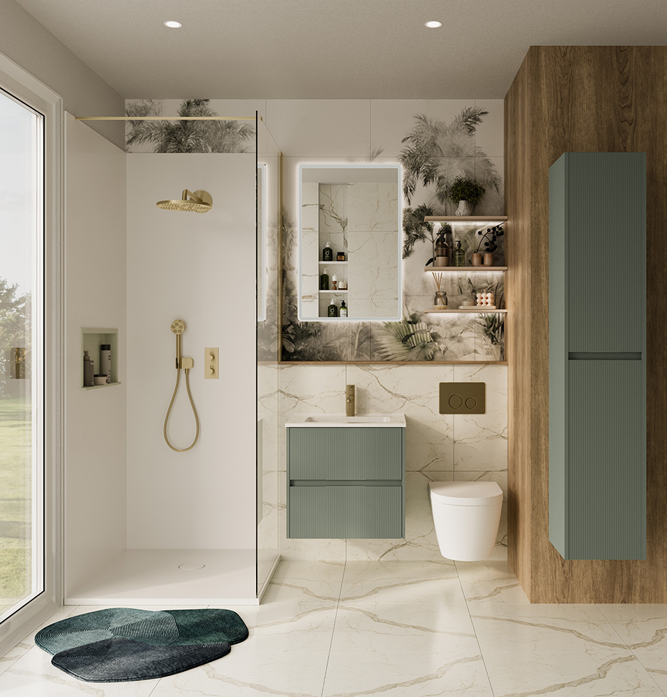 Fluted Bathroom Furniture trends