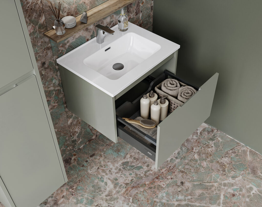 Ambiance Bain Modular Bathroom Furniture Boss and Boss Slim